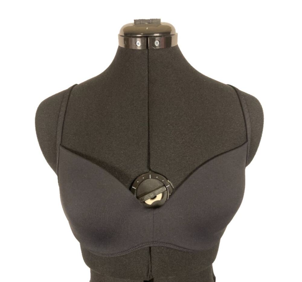 32D 34C Lands' End bra or bikini top black